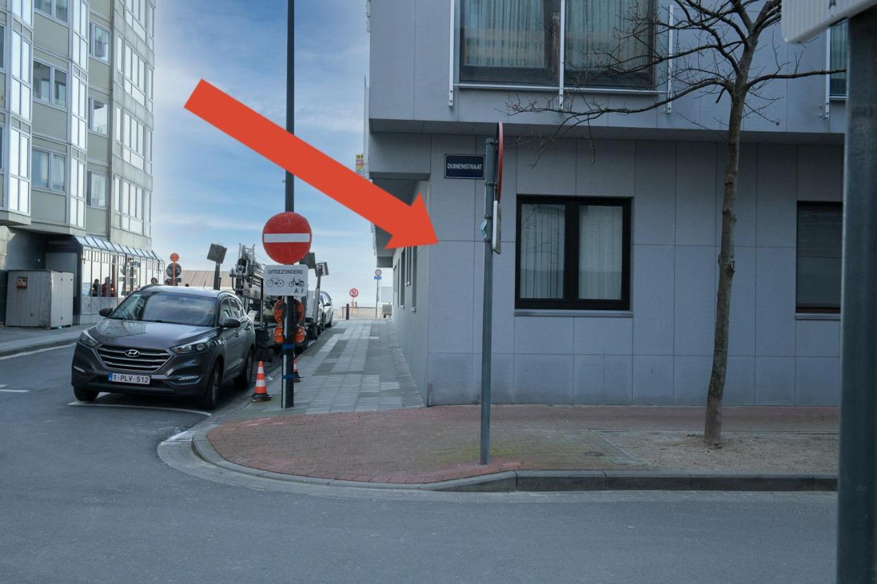 Modern Gelijkvloers Gezinsappartement Knokke-Heist Exterior foto